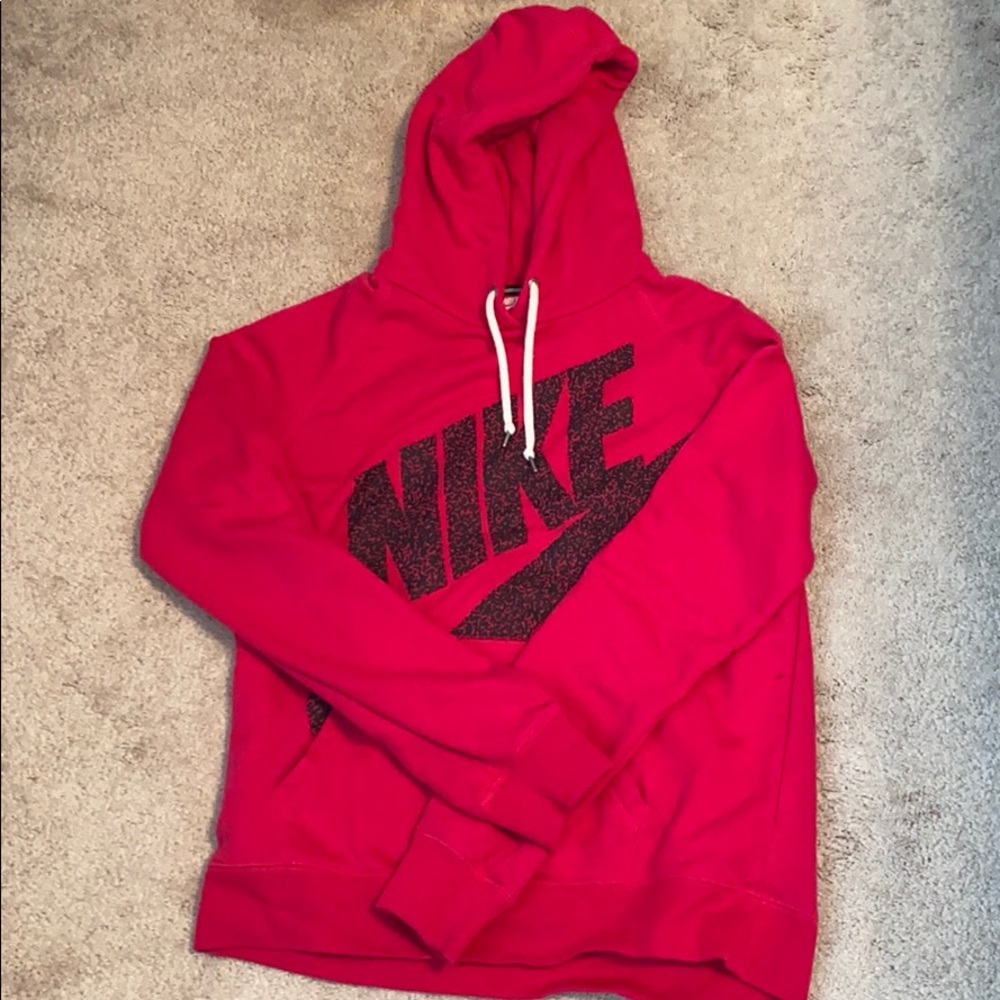 Dark Pink Nike hoodie